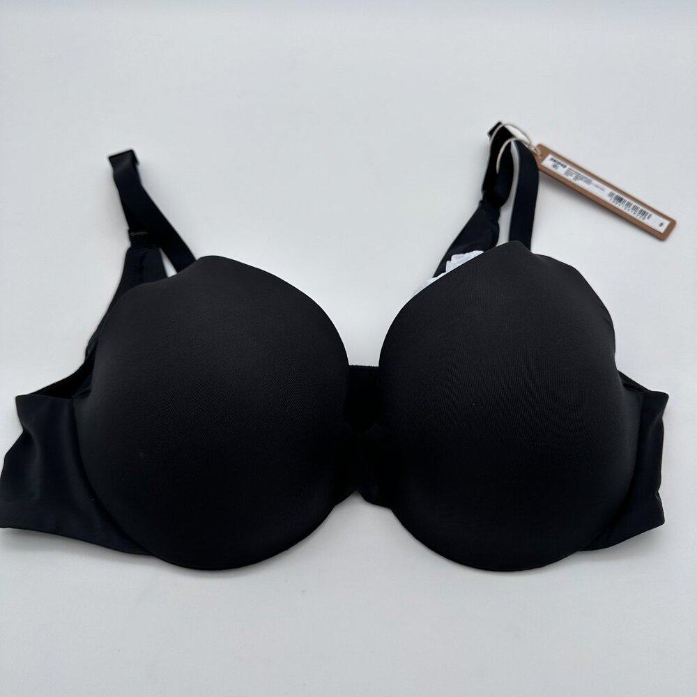 SKIMS Women's Smoothing Intimates Full Coverage Lightly Lined Bra,‎ Onyx Color